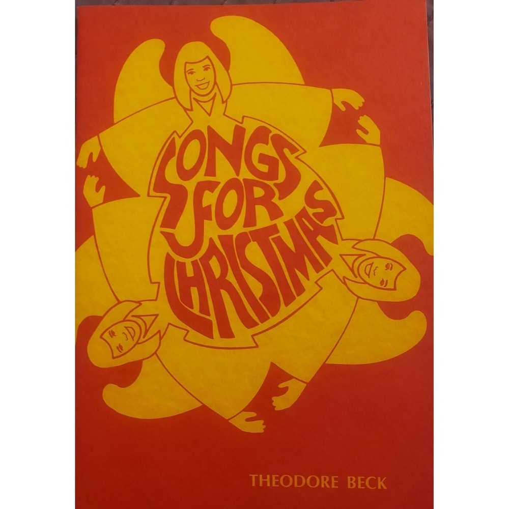 Songs For Christmas By Theodore Beck Vintage 1973 Song Book from‎ Concordia Pub.